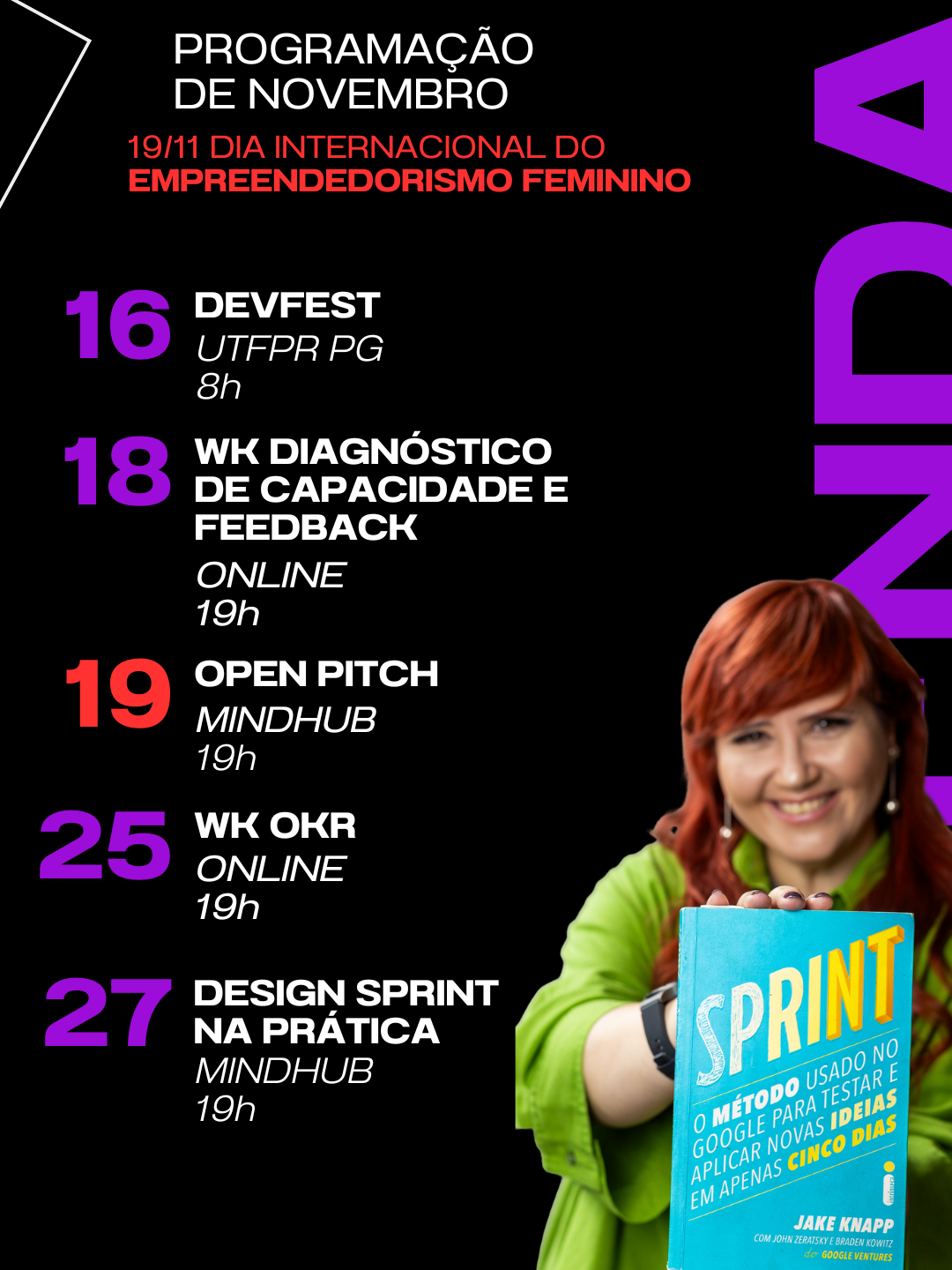 Eventos Novembro de 2025